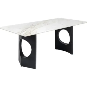 New KARE Design Table Eternity Oho Black 180x90cm