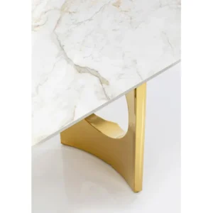 New KARE Design Table Eternity Oho Gold 180x90cm