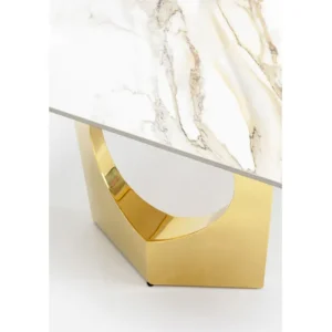 New KARE Design Table Eternity Oho Gold 180x90cm