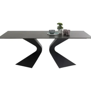 Sale KARE Design Table Gloria Black Ceramic Black 200x100cm