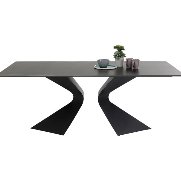 table_gloria_black_cerami_5.webp Sale KARE Design Table Gloria Black Ceramic Black 200x100cm