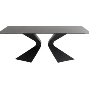 Hot KARE Design Table Gloria Ceramic Black 180x90cm