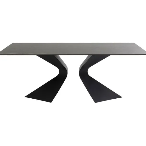 table_gloria_ceramic_blac_0.webp Hot KARE Design Table Gloria Ceramic Black 180x90cm