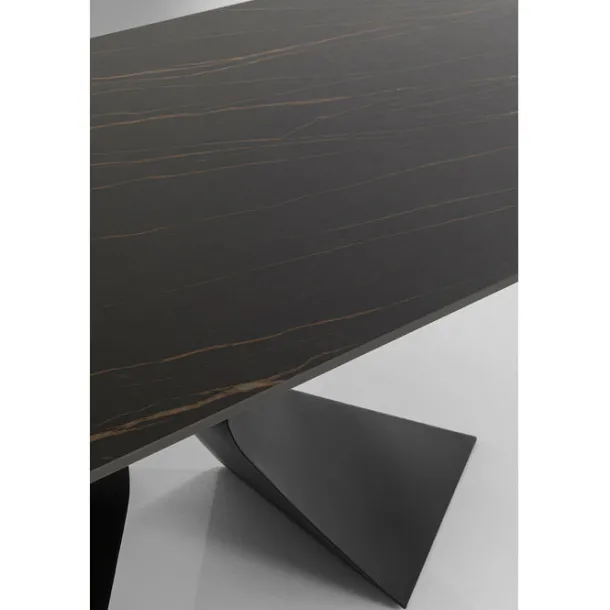 table_gloria_ceramic_blac_7.webp Hot KARE Design Table Gloria Ceramic Black 180x90cm