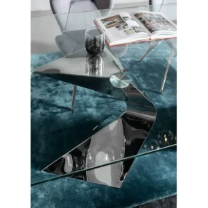 Fashion KARE Design Table Gloria Chrome 200x100cm