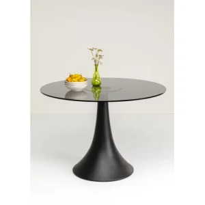 Fashion KARE Design Table Grande Possibilita Smoke Glass Ø110cm