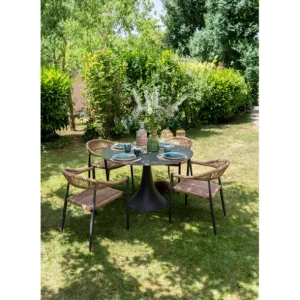 Clearance KARE Design Table Grande Possibilita Black Ø110cm