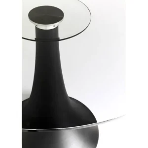 Fashion KARE Design Table Grande Possibilita Smoke Glass Ø110cm
