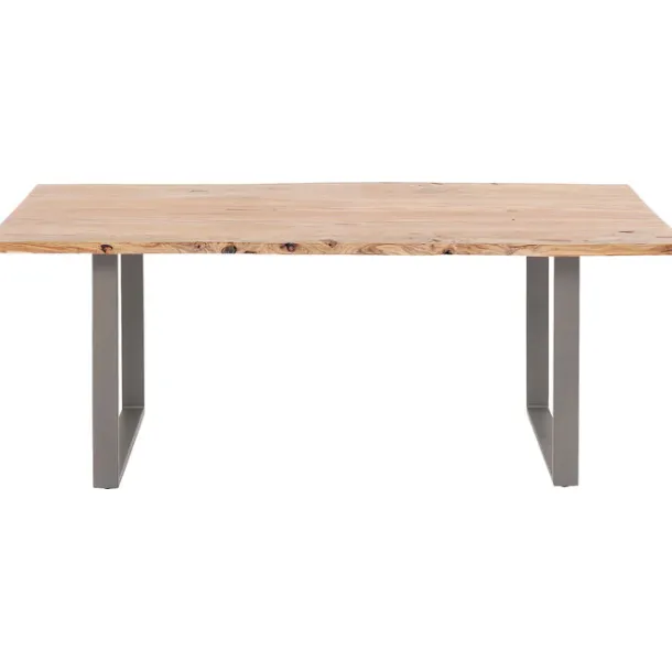 table_harmony_crude_steel_0-1.webp Clearance KARE Design Table Harmony Crude Steel 160x80