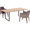 Best KARE Design Table Harmony Crude Steel 200x100