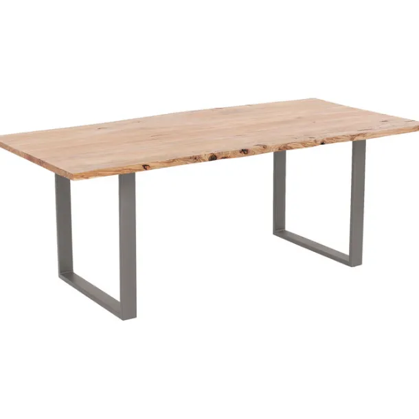 table_harmony_crude_steel_1-1.webp Clearance KARE Design Table Harmony Crude Steel 160x80