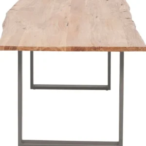 Clearance KARE Design Table Harmony Crude Steel 160x80
