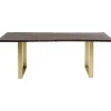 Online KARE Design Table Harmony Dark Brass 160x80
