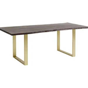 Online KARE Design Table Harmony Dark Brass 160x80
