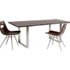 New KARE Design Table Harmony Dark Chrome 180x90
