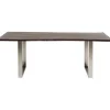 Outlet KARE Design Table Harmony Dark Chrome 160x80