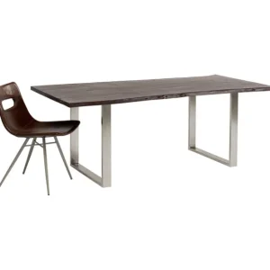 Outlet KARE Design Table Harmony Dark Chrome 160x80