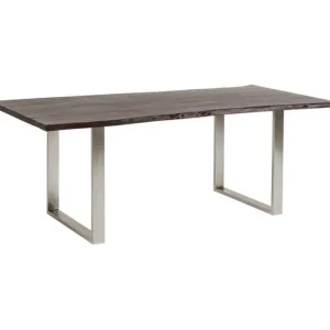 Fashion KARE Design Table Harmony Dark Chrome 200x100