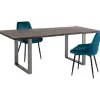 Outlet KARE Design Table Harmony Dark Crude Steel 180x90