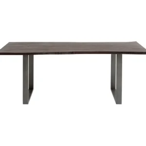Outlet KARE Design Table Harmony Dark Crude Steel 180x90