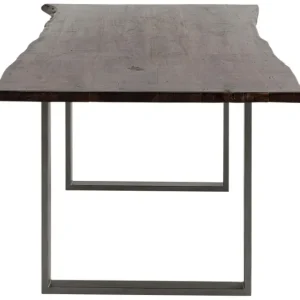 Online KARE Design Table Harmony Dark Crude Steel 200x100