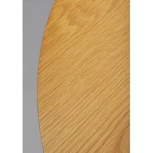 Clearance KARE Design Table Invitation Set Oak White Ø90cm