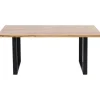 Online KARE Design Table Jackie Oak Black 160x80