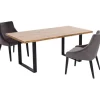 Hot KARE Design Table Jackie Oak Black 200x100