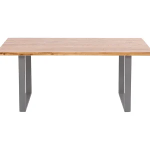 Discount KARE Design Table Jackie Oak Crude Steel 160x80