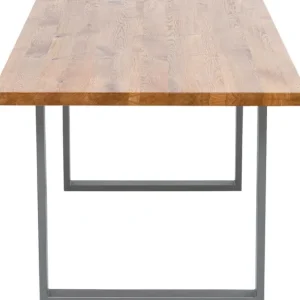 Discount KARE Design Table Jackie Oak Crude Steel 160x80