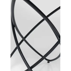 Hot KARE Design Table Molekular Black Ø120cm