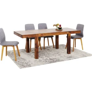 Clearance KARE Design Table Momo with 2 Extension Tops 120(40+40)x80cm
