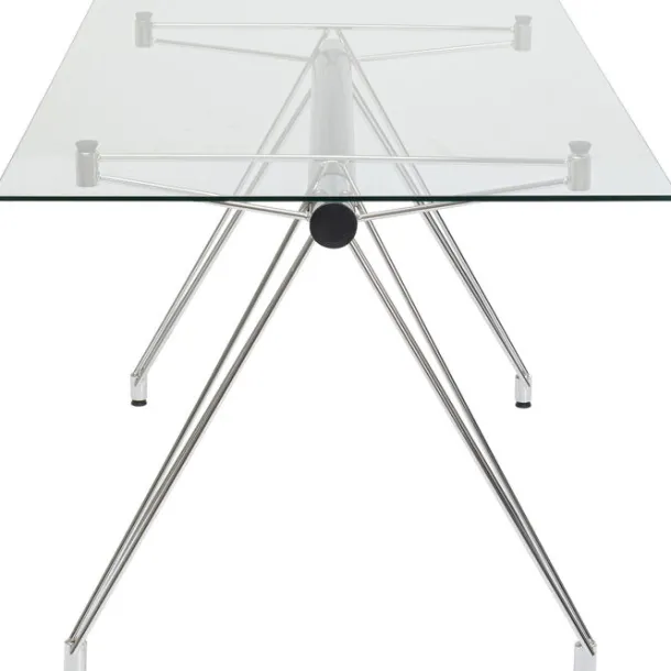 table_officia_tempered_gl_5.webp Fashion KARE Design Table Officia Tempered Glass 160x80 cm