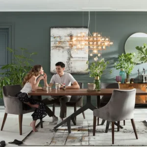 Sale KARE Design Table Roots Dark 220x100cm