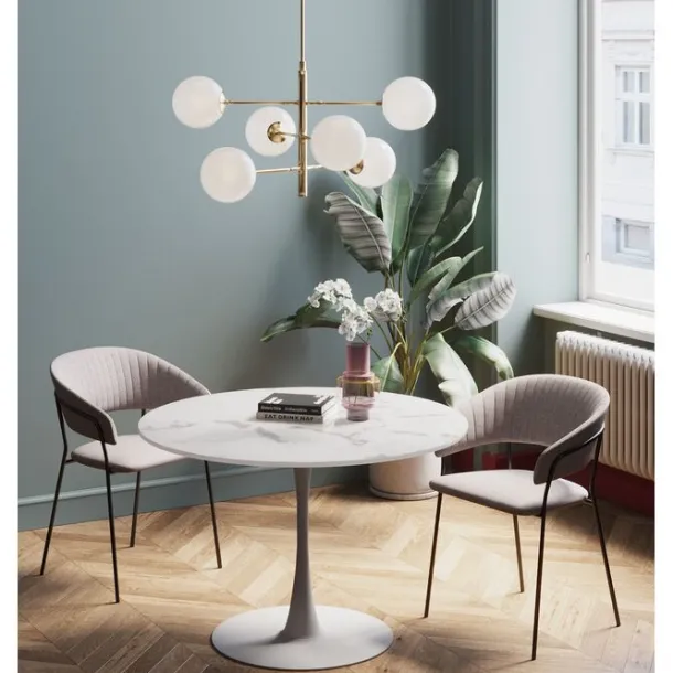 table_schickeria_marble_w_1-2.webp Sale KARE Design Table Schickeria Marble White Ø110cm
