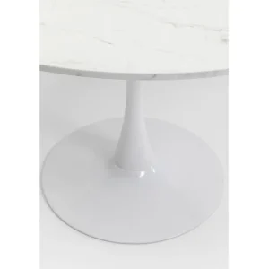 Sale KARE Design Table Schickeria Marble White Ø110cm