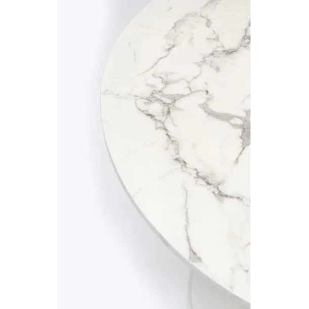 table_schickeria_marble_w_3.webp Online KARE Design Table Schickeria Marble White Ø80cm