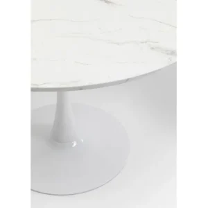 Sale KARE Design Table Schickeria Marble White Ø110cm