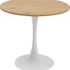 Outlet KARE Design Table Schickeria Oak White Ø80cm