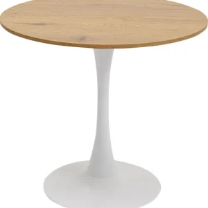 Outlet KARE Design Table Schickeria Oak White Ø80cm