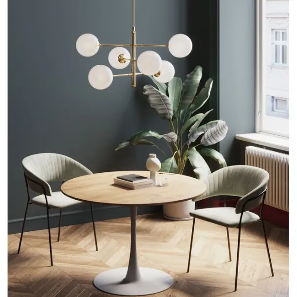 table_schickeria_oak_whit_1.webp Discount KARE Design Table Schickeria Oak White Ø110cm