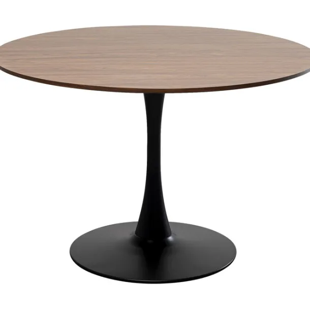 table_schickeria_walnut_b_0.webp Discount KARE Design Table Schickeria Walnut Black Ø110cm