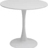 Discount KARE Design Table Schickeria White Ø80