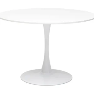 Outlet KARE Design Table Schickeria White Ø110
