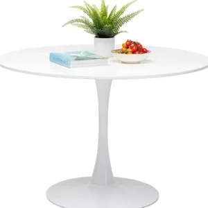 Outlet KARE Design Table Schickeria White Ø110