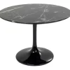 New KARE Design Table Solo Marble Black Ø110