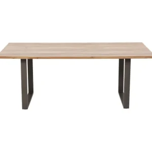 Online KARE Design Table Symphony Crude Steel 160x80