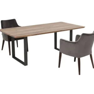 Online KARE Design Table Symphony Crude Steel 160x80