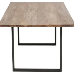 Clearance KARE Design Table Symphony Crude Steel 180x90