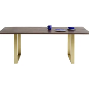 Outlet KARE Design Table Symphony Dark Brass 160x80